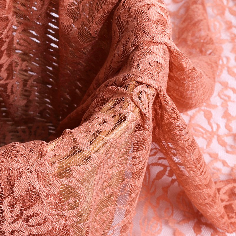 Lace Fabric Dress Cutwork Polyester for Women's Wear Wholesale Supplie 5